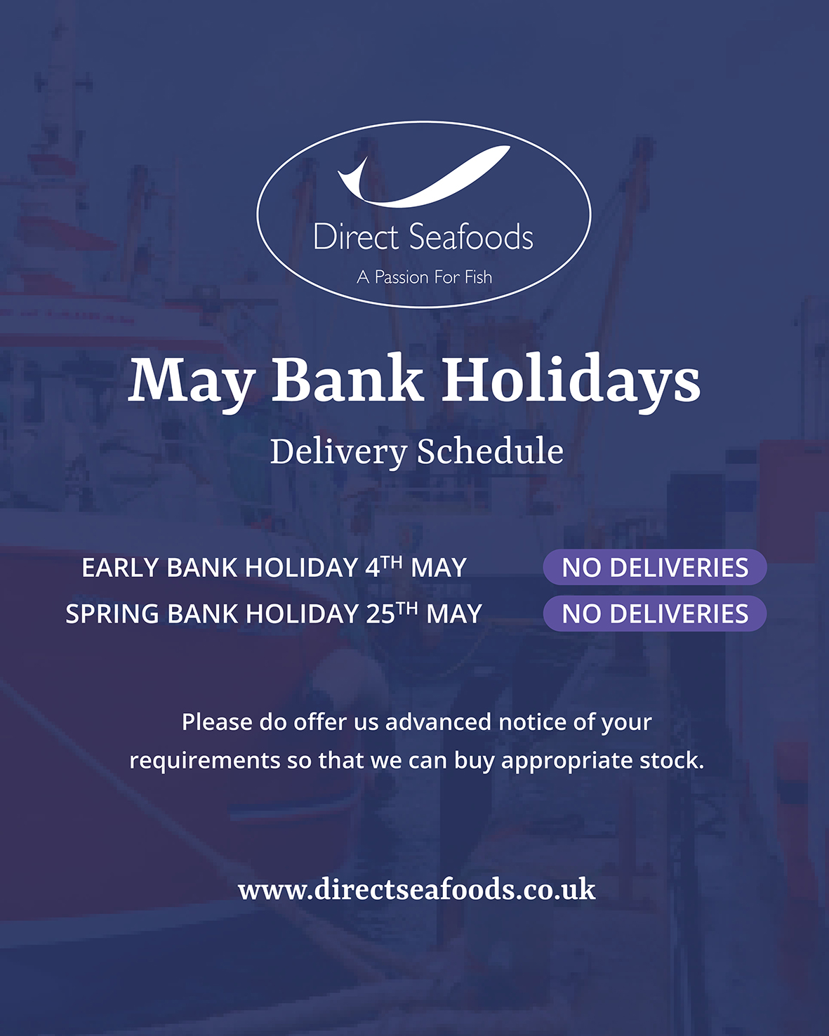 2026 DS May Bank Holidays Schedule