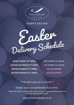 Easter delivery dates 26