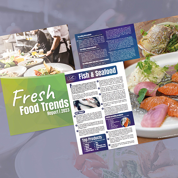 Cover photo of the fresh food trends report 