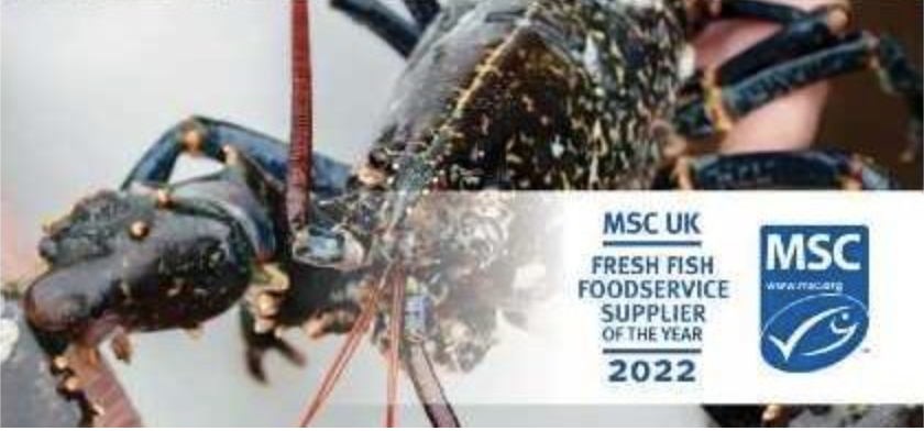 MSC Award logo and lobster